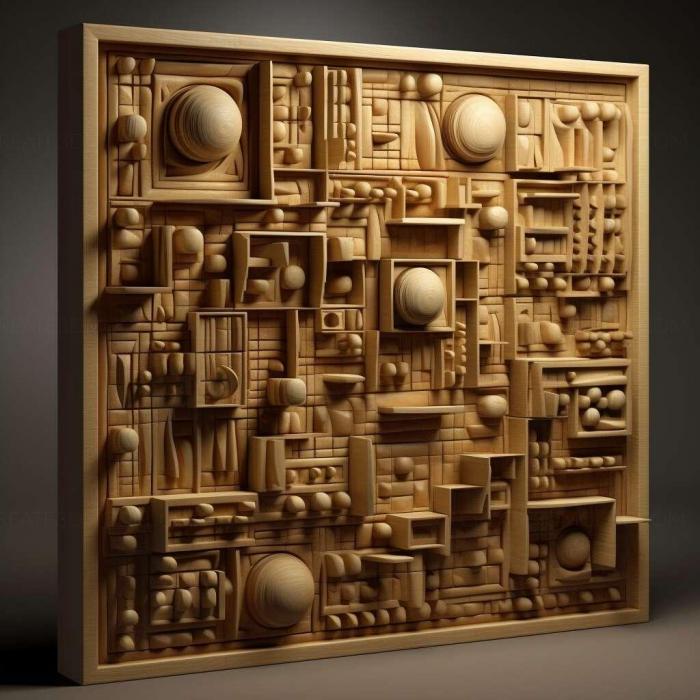 نموذج ثلاثي الأبعاد لآلة CNC 3D Art 